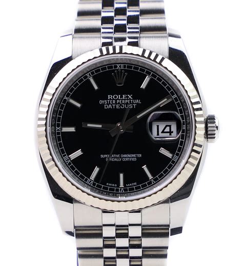 rolex black dial 36mm|rolex date just black dial.